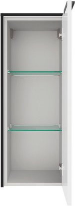 FACKELMANN Midischrank Flair in Weiss mit 1 Tür für das Badezimmer, B/T/H: 32,8 x 32,0 x 82,3 cm - Bild 1
