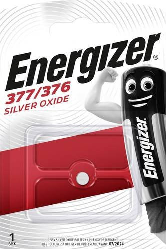 Energizer Knopfzelle 377 Silberoxid 1.55V 25 mAh - Bild 1