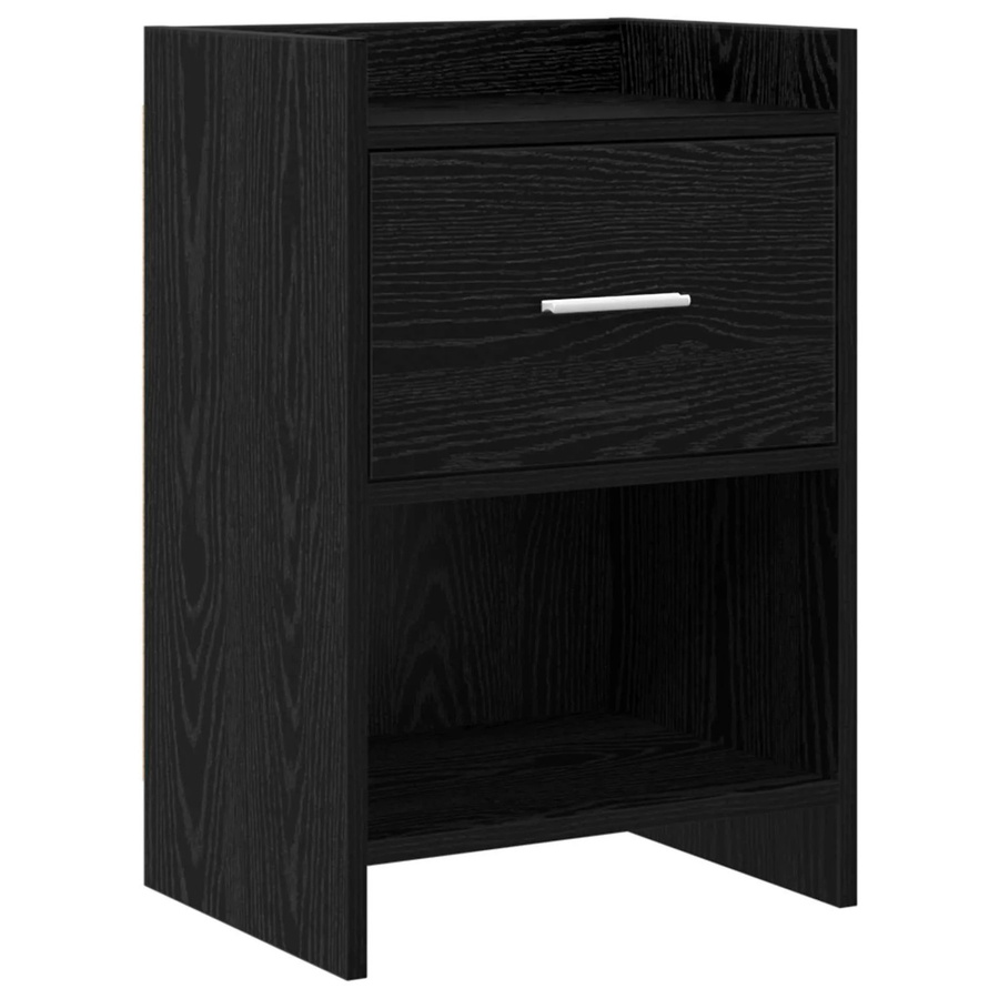 vidaXL Nachttisch aus Holzwerkstoff in Schwarzer Eiche, B/T/H: 40 x 30 x 60 cm - Bild 2