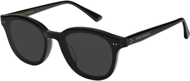 Gentle Monster GM-JADE01 Sonnenbrille, Vollrand, Square, Acetat, Unisex, Schwarz - Bild 1