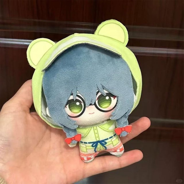 Yiran toy BanG Dream Asahi Rokka Plüschpuppe mit Hut, 10cm, ab 18 Jahre - Bild 1