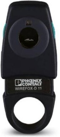 Phoenix Contact WIREFOX-D 11 Kabelentmanteler in Schwarz, geeignet für Signalleitungen, Steuerleitungen und Glasfaserkabel von 2,5 bis 11 mm - Bild 1