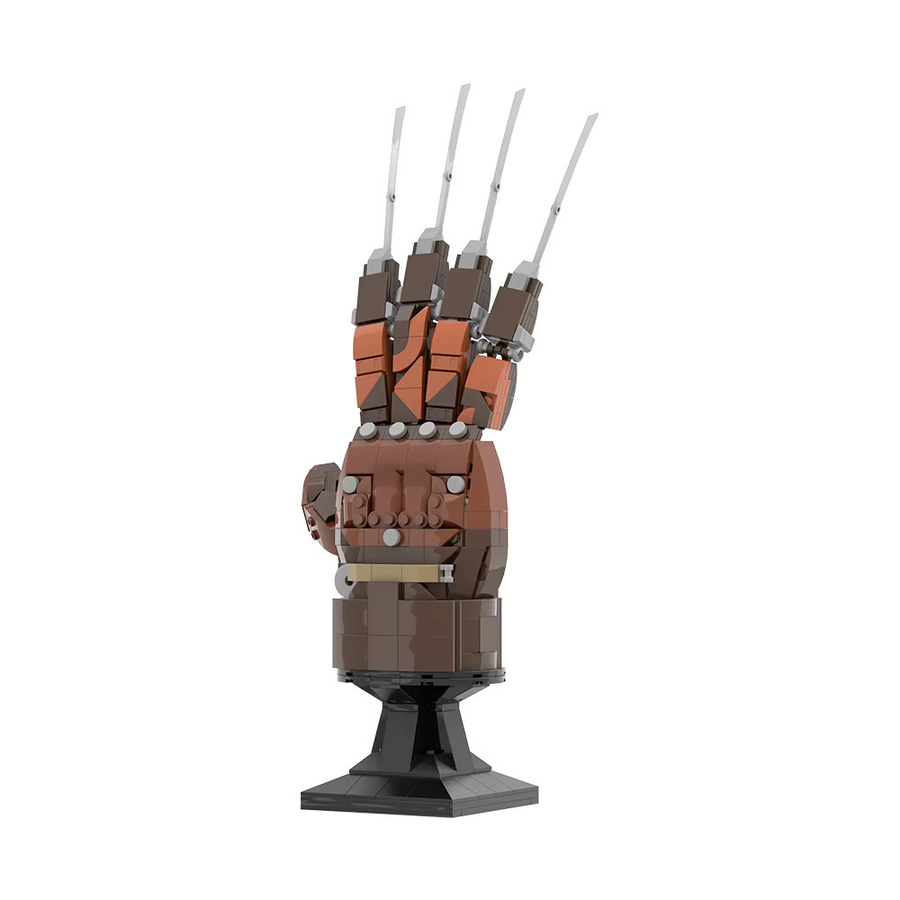 GOBRICKS Ein Albtraum auf Ulme Straße Handschuhe, Bausteine, DIY Kreative Angriff Handschuhe Ziegel Spielzeug - Bild 3