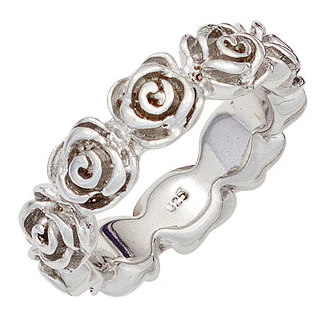 Colfem Ring 925 Silber, Damen, Ringgröße 54 - Bild 1