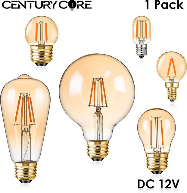 Grensk Vintage Globe LED-Leuchtmittel Retro Warmweiß Transparent - Bild 1