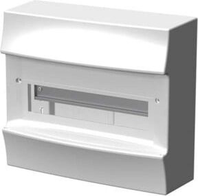 Striebel&John Stromkreisverteiler Aufputz 1x12 PLE ohne Tür in Weiß M41W112N2 - Bild 1