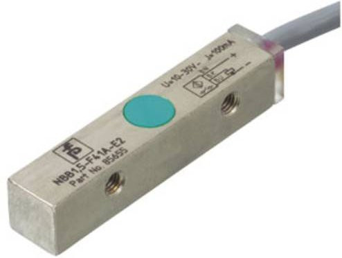 Pepperl+Fuchs Induktiver Sensor NBB1,5-F41A-E2 085655 PNP, bündig montierbar, Silber - Bild 1