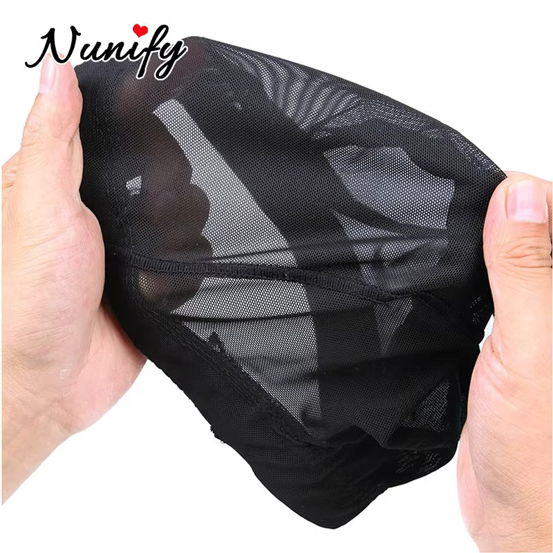 Nunify Haarnetz Kuppelmütze, Schwarz, Unisex - Bild 4
