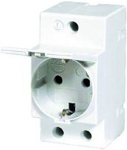 Doepke RDS 9 Schaltschranksteckdose in Weiß mit IP20 Schutzart - Bild 1