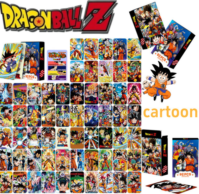 Dragon Ball Goku und Vegeta Lesezeichen aus Papier in Multicolour - Bild 1