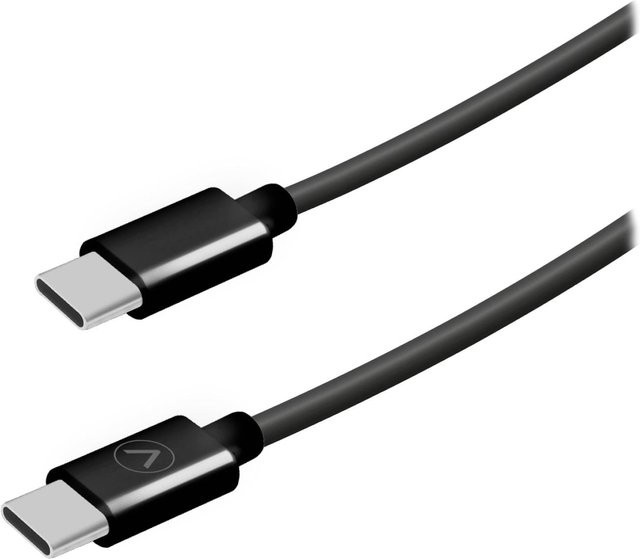 Vivanco USB-C-Kabel, Schwarz, 3 m - Bild 1