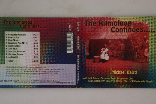 Michael Baird - Ritmoloog geht weiter CD Weltmusik Schwarz - Bild 1
