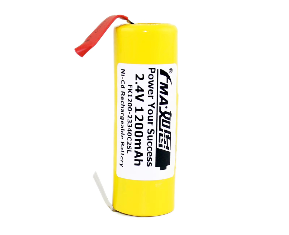 FMA Wiederaufladbarer Ni-Cd Ersatzakku 2,4V für Colgate A1500 GP75AA2A1H elektrische Zahnbürsten und Rasierer, Farbe: Gelb - Bild 1