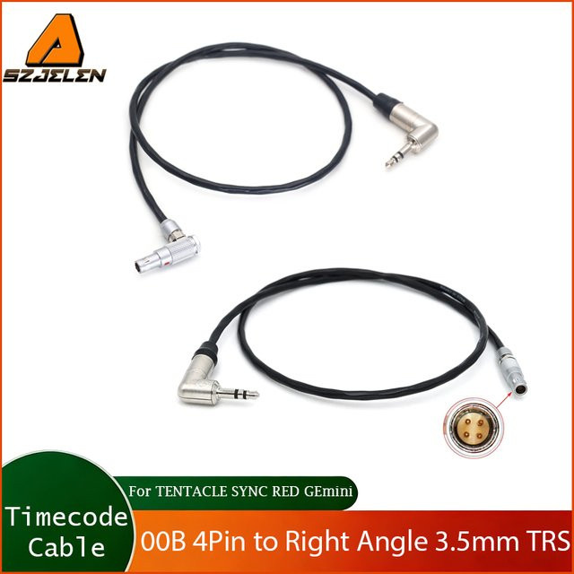 Tentacle Sync Timecode-Kabel von 4-Pin 00B auf 3,5 mm Audio-Stecker für RED Gemini, RED Raven, RED Weapon und RED Scarlet - Bild 1