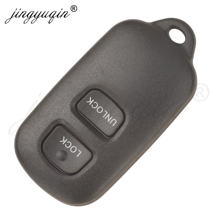 Jingyuqin Fernbedienung Auto Schlüsselanhänger für Toyota Tacoma 1995-2004 und Tundra 2003-2006, 303,8 MHz, Schwarz - Bild 2