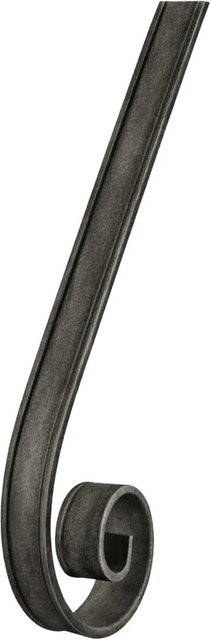 FeNau Handlaufanfänger gerollt aus Edelstahl in Grau, B: 20,0 cm x H: 18,0 cm, passend zu 114-A-5 - Bild 1