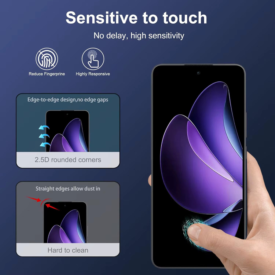 2in1 Schutzfolie aus gehärtetem Glas für Google Pixel 10, Pixel 9A Pro XL und Pixel 8A Pro, transparent, kratzfester Bildschirmschutz - Bild 2