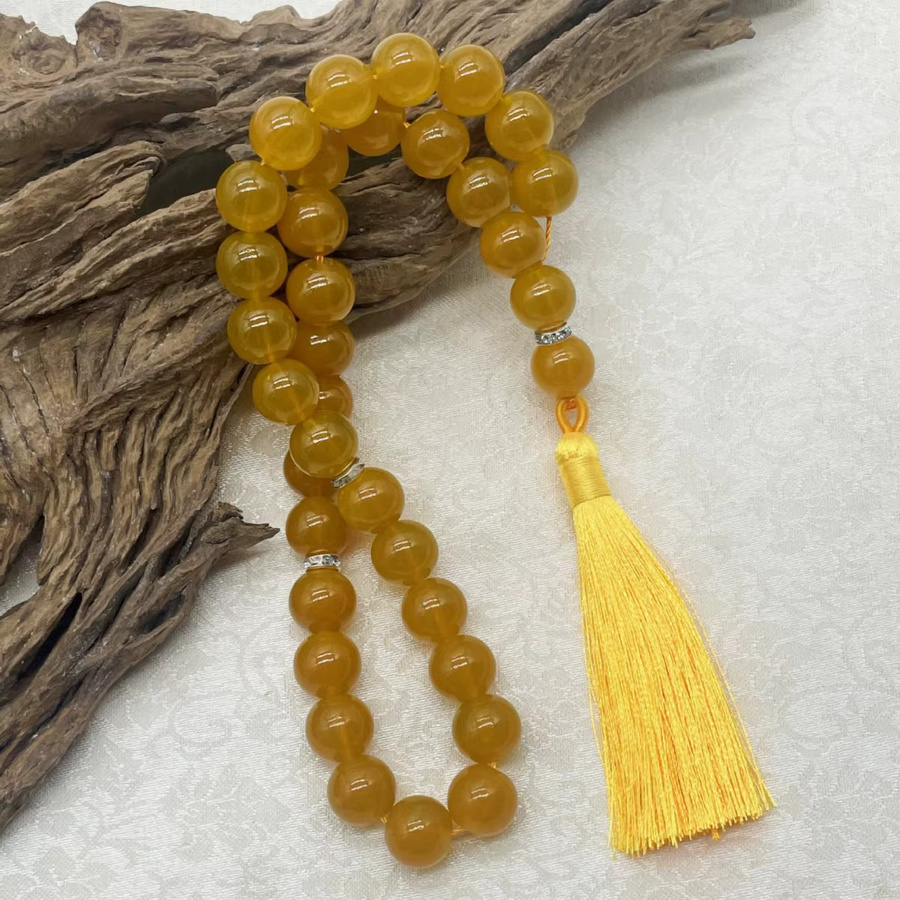 Tasbih Gebetsperlenarmband Glas, Bunt, Unisex - Bild 1