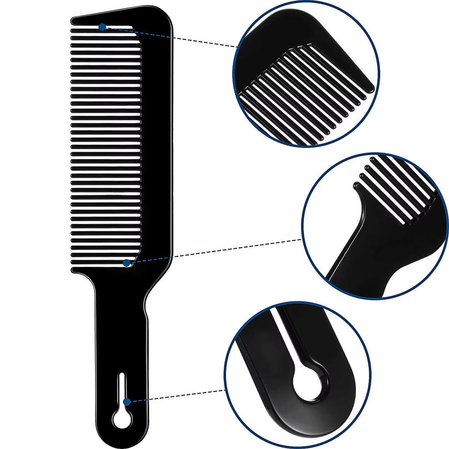 Friseur Kamm, Hitzebeständig, Flacher Kamm für Haarstyling, Unisex - Bild 2