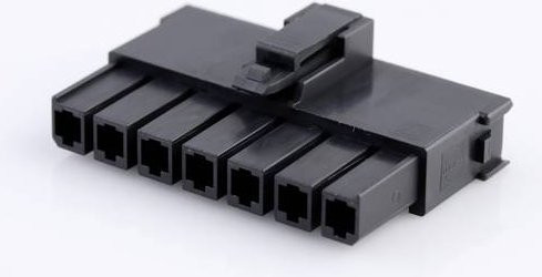 Molex Buchsengehäuse-Kabel Schwarz mit 7 Polen - Bild 1