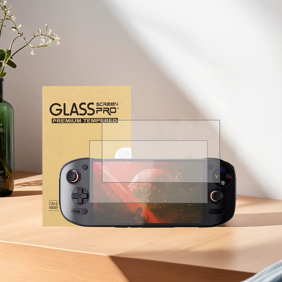 AYN Odin 2 Portal Displayschutzfolie aus gehärtetem Glas, transparent, 9H HD Schutzfolie - Bild 2