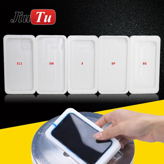 Jiutu Polierform für iPhone 15 Pro, 14 Pro, 13 Mini und 13 Pro Max in Weiß - Bild 1