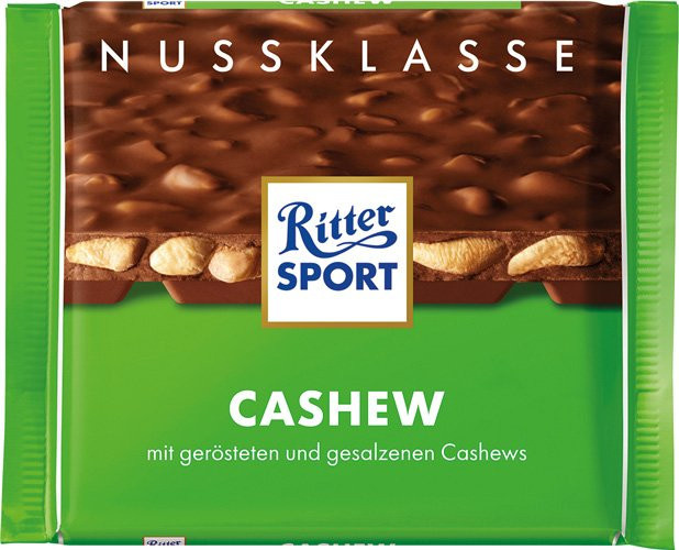 Ritter Sport Nuss-Klasse Cashew geröstet & gesalzen 100 g - Bild 1