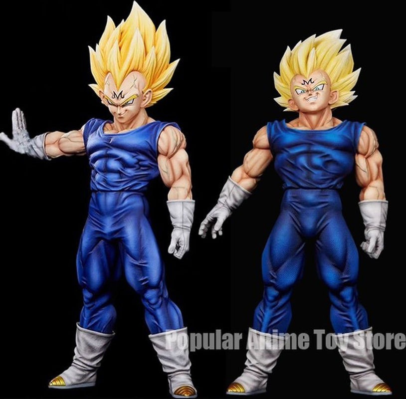Bandai Dragon Ball Z Majin Vegeta Anime Figur aus PVC, mehrfarbig, Höhe: 26 cm - Bild 1