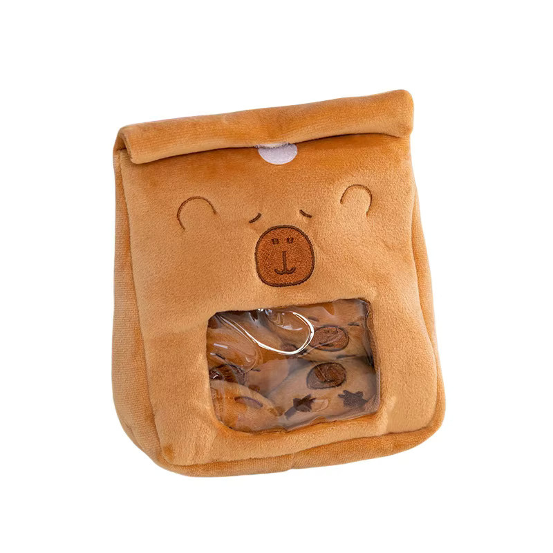 Molutian Capybara Snacks Puppe, Plüsch Spielzeug, Braun - Bild 2