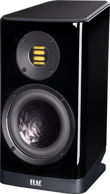 Elac Vela BS 403 Kleinlautsprecher in Hochglanz Schwarz - Bild 1