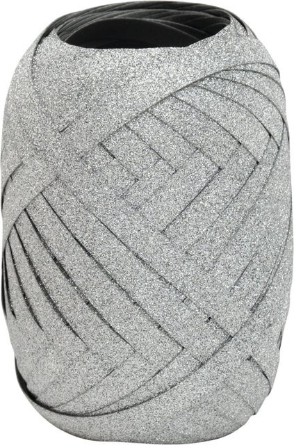 GOLDINA Kräuselband Glamour in Silber aus Polypropylen - Bild 1