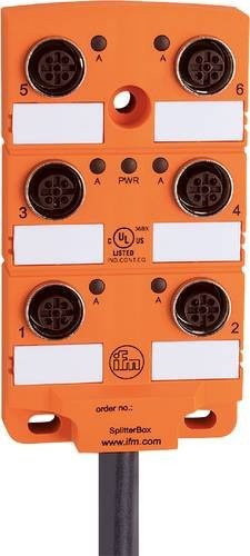 ifm Electronic EBC031 Sensor-Aktor-Verteiler und Adapter, orange, 10 m, 5 Polzahl - Bild 1