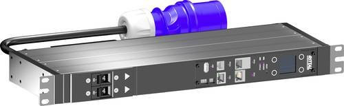 Rittal Rack-Stromverteilung DK 7979.204 in Grau mit IEC C13, IEC C19 und Ethernet/LAN - Bild 1