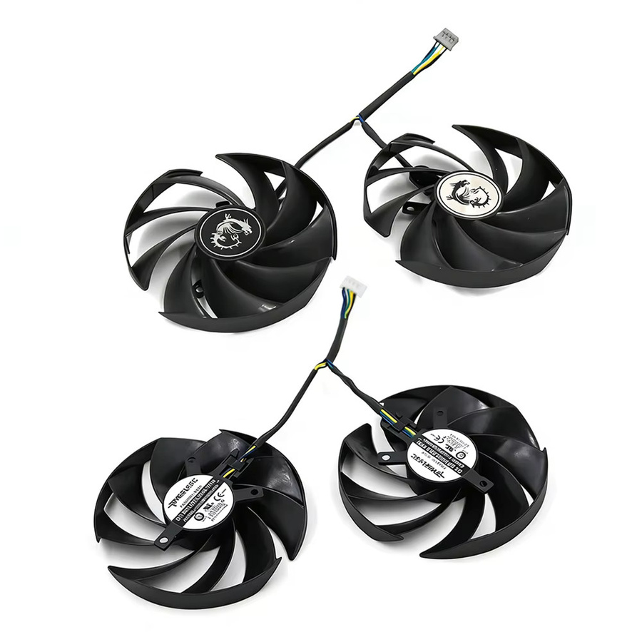MSI Ersatzlüfter für RTX 4070 4070S Gaming X SLIM in Schwarz - Bild 3