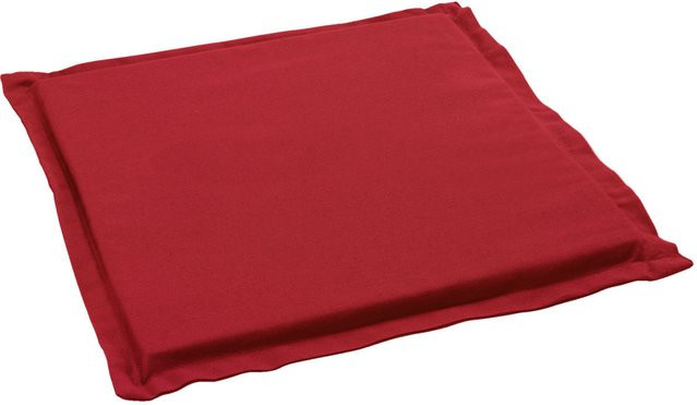 ERWIN M. Sitzkissen Plano, rot, B/L/H: 38 x 38 x 2,5 cm - Bild 1