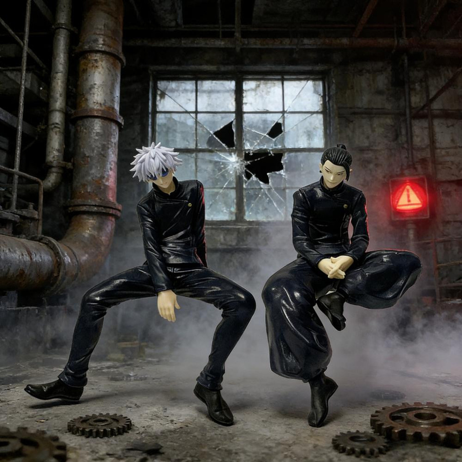 Fashnics Jujutsu Kaisen Satoru Gojo und Geto Suguru Action Figuren PVC - Bild 3