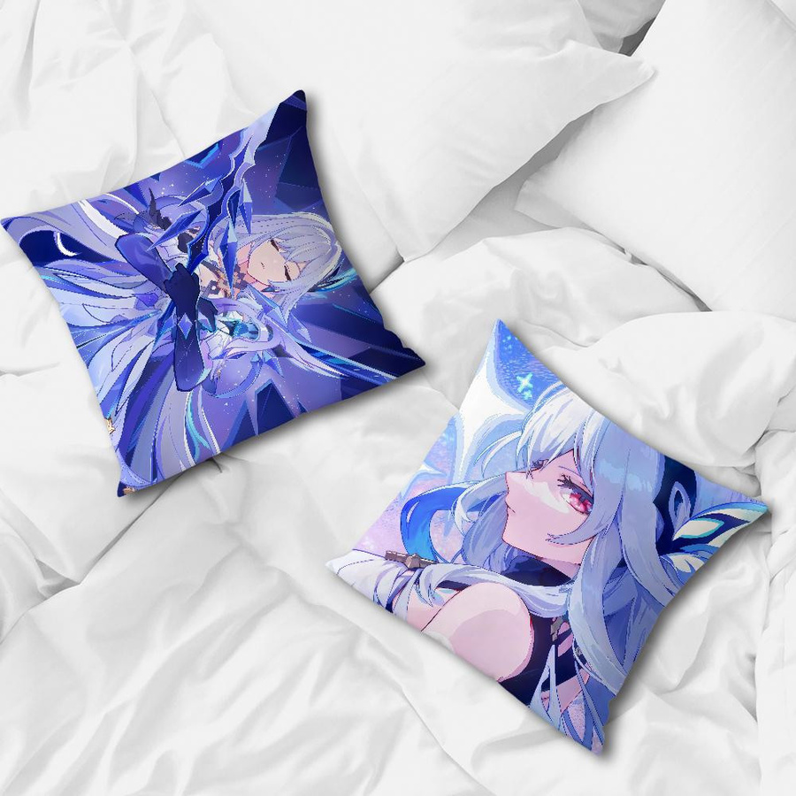 POPI Home Kissenbezug Genshin Impact Skirk Design aus Polyester, B/H: 30,48 x 30,48 cm - Bild 3