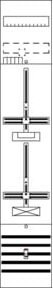 Striebel & John Zählerfeld 9RE Z1S vorverdrahtet DF19C1A Distribution Board für den Einbau - Bild 1