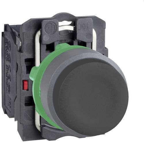 Schneider Electric Harmony XB5 Drucktaster XB5APCUST02 aus Kunststoff mit Schutzkappe in Schwarz - Bild 1