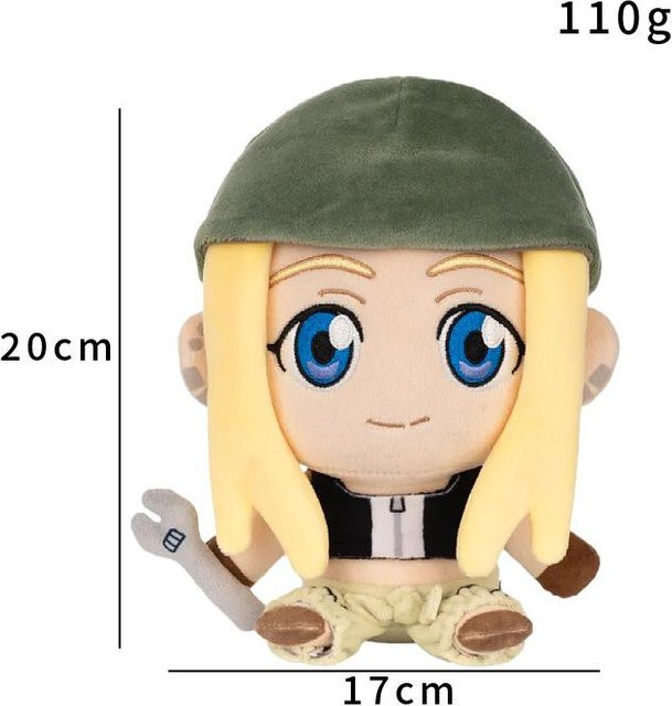 Yiran Health & Beauty Fullmetal Alchemist Plüschtier, 20cm, ab 6 Jahren - Bild 1