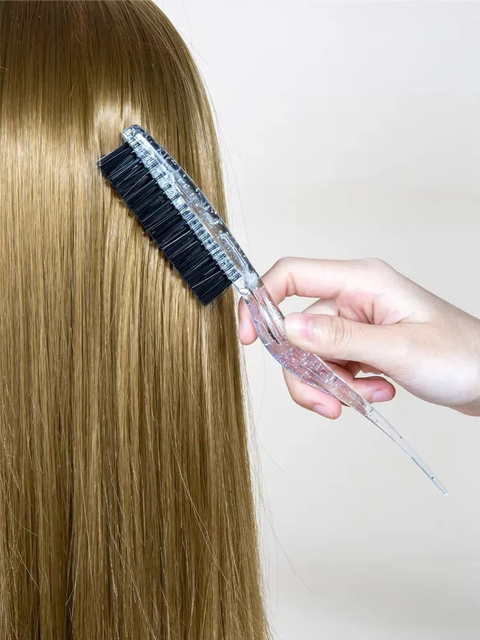 Kristall Rand Control Haar Kamm, Styling Werkzeug, Unisex - Bild 2