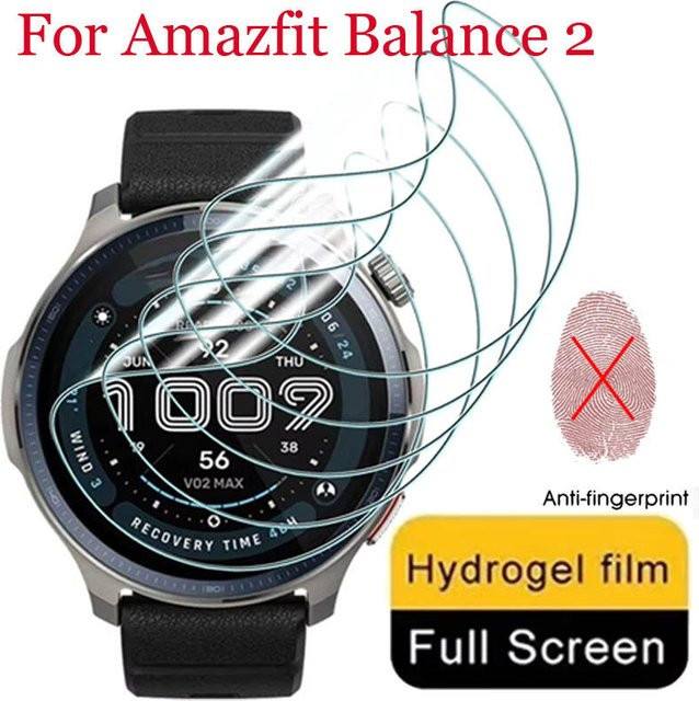 Huami Amazfit Balance 2 Smartwatch Screen Protector, Hydrogel Film, transparent, Unisex - Bild 1