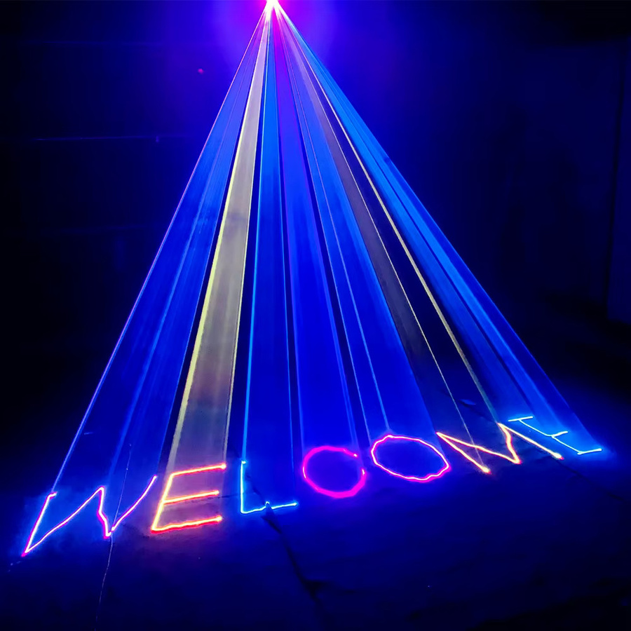 HYULIGHTS DMX 512 LED Effektlicht RGB Multicolour für DJ, Party und Disco, Schwarz - Bild 4