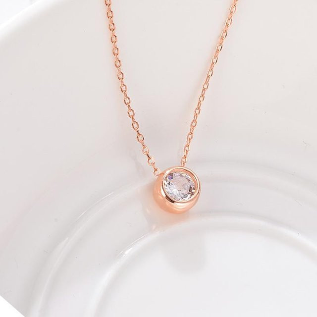 Lucky Star Jewelry Halskette 925 Silber, Zirkonia, Damen - Bild 1