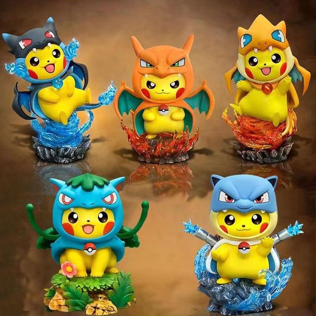 Bandai Pokemon Pikachu, Actionfigur, 12cm, Kunststoff - Bild 1