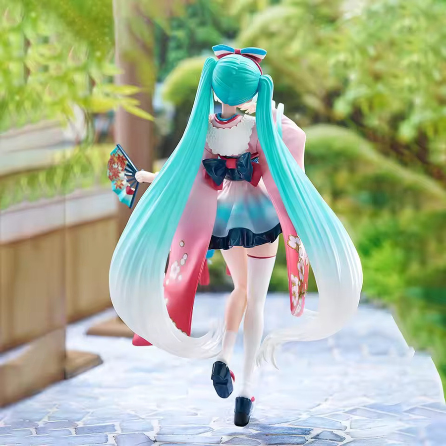 Bandai Hatsune Miku Mädchen, PVC-Modell, bunt - Bild 2