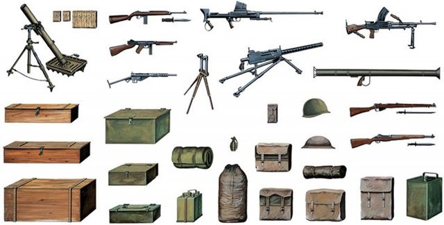 Italeri Accessories WWII, Zubehör - Bild 1