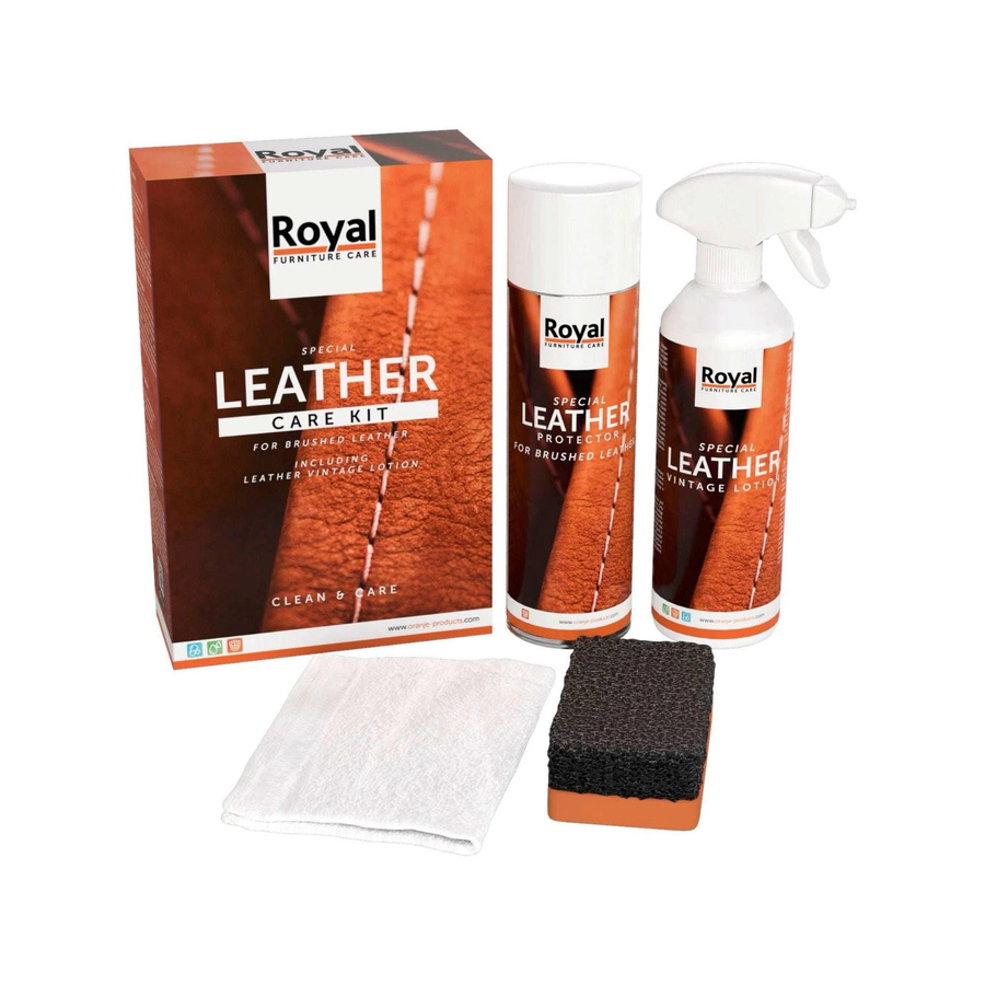 Oranje Furniture Care Pflege Set für Vintage und geschliffenes Leder - Bild 1