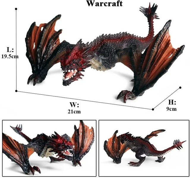 Oenux Jurassische Welt Mythischer Dinosaurier Drache Tiger Golem Löwe Actionfiguren 3-6 Jahre - Bild 1