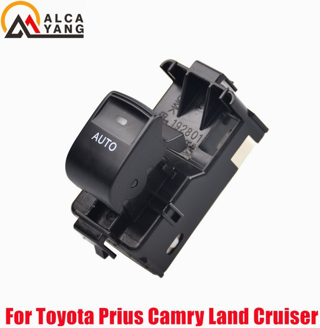 Malcayang Einzelknopf für elektrische Sitzverstellung auf der Beifahrerseite in Schwarz für Toyota Prius Camry Land Cruiser und Scion IQ - Bild 1